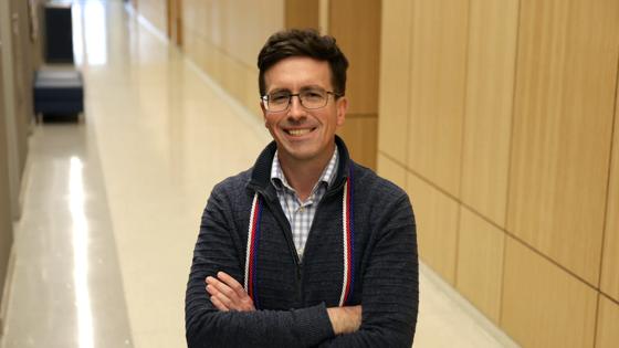 While working at Military Sealift Command, Brendan Pigott ’25 earned an online MPA from ODU.