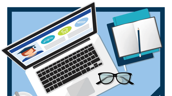 laptop and notebook gaphic