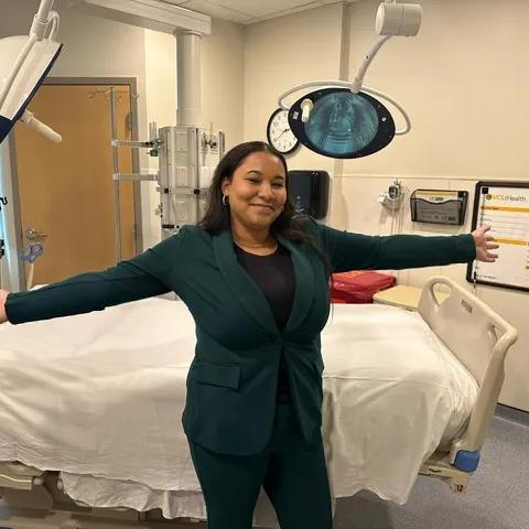 ODUGlobal student Kendra Yates will graduate with her bachelor's degree in nursing in May 2024.