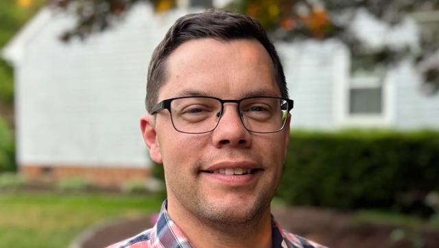 Nick Mann '26 has spent more than a decade working across Military Sealift Command as a licensed officer and trainer before earning his degree and transitioning into a program analyst role.