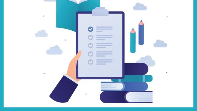 Illustration of a checklist on a clipboard