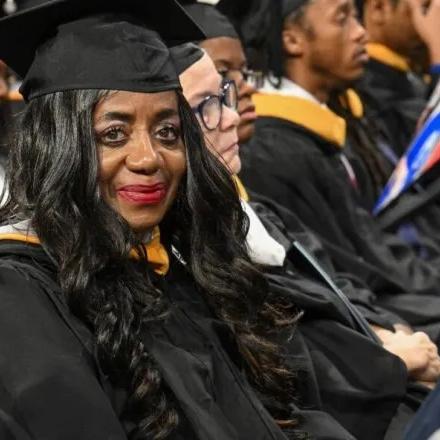 Marlan Henderson at Graduation