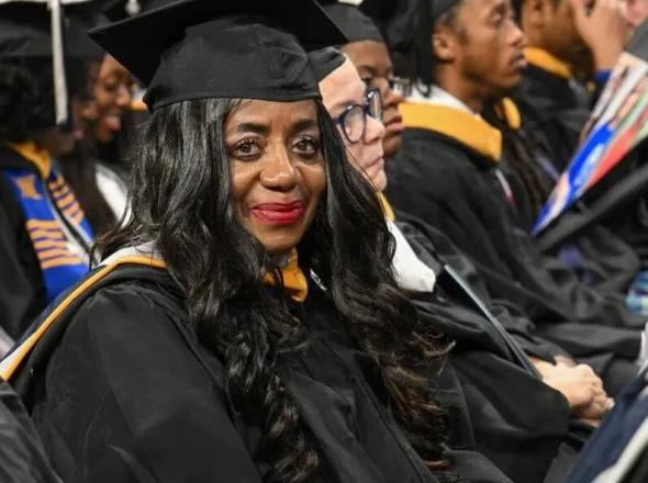 Marlan Henderson at Graduation