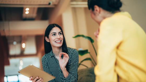 A student chats about their degree plan 
