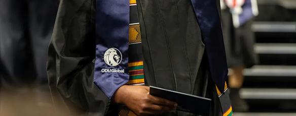 The newest class of graduates through ODUGlobal celebrated commencement in May 2024.